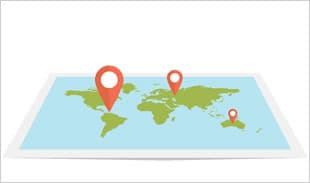 Google MapのAPI連携、地図検索システム